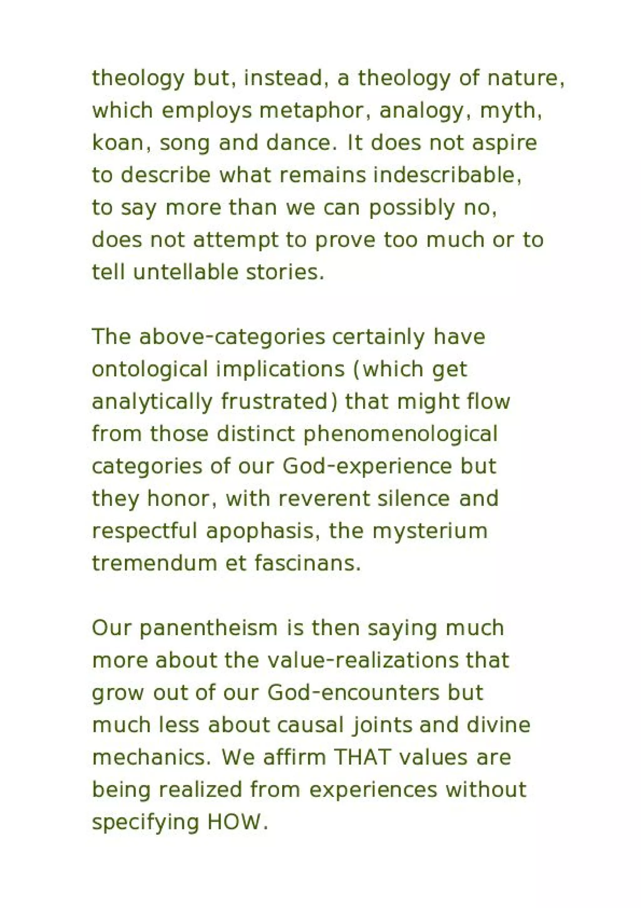 A look at panentheism from a semiotic vantage point