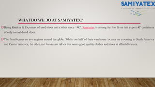 How Second Hand Clothing and Fashion Benefits the Environment? - Samiyatex