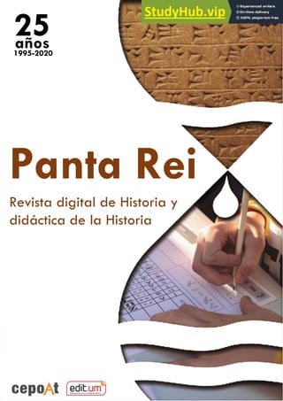 Panta Rei
Revista digital de Historia y
didáctica de la Historia
25
años
1995-2020
 