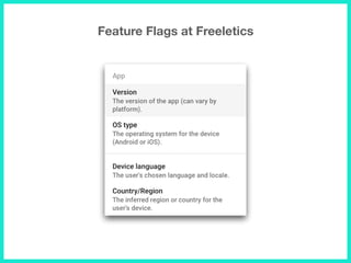 Feature Flags at Freeletics
 