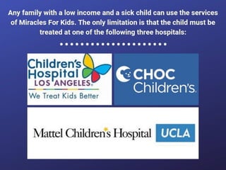 A Look Into Miracles For Kids