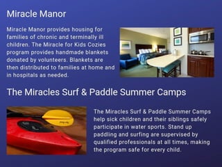 A Look Into Miracles For Kids