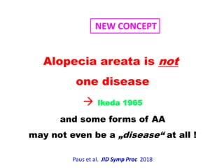 Alopecia Areata: Autoimmune Disease or Hair Follicle Response Pattern ...
