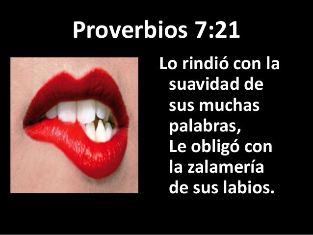 Resultado de imagen para proverbios 7
