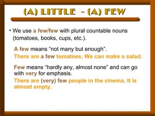 A lotof much-many-a-little-a_few | PPT