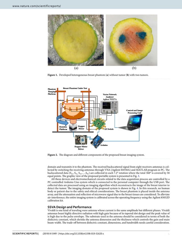 A low cost and portable microwave imaging system for breast tumor ...