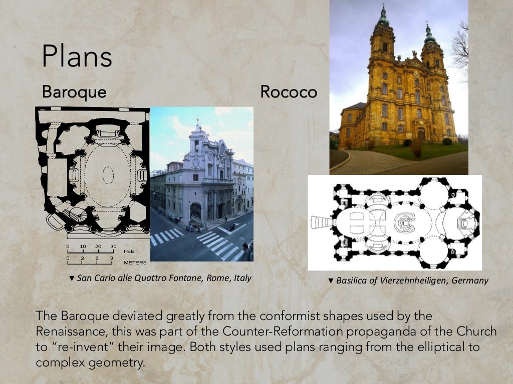Comparative Analysis of Baroque and Rococco Architecture