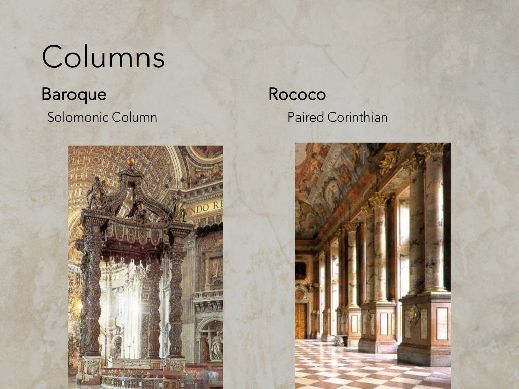 Comparative Analysis of Baroque and Rococco Architecture