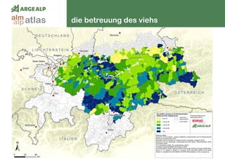 96
die betreuung des viehsatlasalm
alp
 
