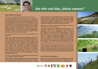 167
die alm und das „blaue wasser“
E
F
G
H
	
Ulrike Tappeiner im Interview:
Was hat die Alm-/Alpwirtschaft überhaupt mit dem Wasser zu tun?
„Jede landwirtschaftliche Nutzung hat mit Wasser zu tun. Pflanzen brau-
chen zum Wachsen Wasser. Sie nehmen das Wasser aus dem Boden auf
und verdunsten über ihre Blattporen beträchtliche Menge davon. Auf ei-
ner bewirtschafteten Alm sind das an einem Schönwettertag etwa 2 Liter
pro Quadratmeter, und über die Vegetationsperiode in Summe zwischen
160 und 300 Liter pro Quadratmeter. Man bezeichnet dieses verdunste-
te Wasser übrigens als „grünes Wasser“. Die Menge des verdunsteten
Wassers hängt stark von der Biomasse ab: Je mehr Biomasse, also land-
wirtschaftlicher Ertrag, desto mehr wird verdunstet. In Trockengebieten,
wie etwa im Vinschgau wurden daher nicht nur Bergmähder, sondern
auch Almen schon vor Jahrhunderten bewässert.“		
Und was passiert genau, wenn eine Fläche nicht mehr beweidet oder
gemäht wird?						
„Mähen oder beweiden entfernt Biomasse. Aufgelassene Flächen ver-
dunsten daher deutlich mehr Wasser. Interessant ist dabei aber die Fra-
ge, was mit dem Wasser passiert, das durch den Regen anfällt und nicht
durch die Pflanzen verbraucht wird. Dieses versickert, gelangt in unse-
re Quellen und Bäche oder ins Grundwasser und wird vielfach wieder-
um zum Nutzwasser für Privathaushalte, für die Landwirtschaft im Tal,
für den Tourismus oder zur Produktion von Energie aus Wasserkraft.
Dieses Wasser wird als „blaues Wasser“ bezeichnet. Gerade aufgrund
des Klimawandels und des steigenden Mehrbedarfs an Nutzwassers
besteht die große Herausforderung, aber auch Chance, das Potenti-
al des „grünen Wassers“ besser verfügbar zu machen, indem etwa die
direkte Verdunstung verringert und die Speicherfähigkeit von Boden
und Vegetation erhöht wird.“				
Das heißt, es gibt viele Menschen, aber auch ganze Wirtschaftszweige,
die vom zusätzlichen Wasser profitieren?			
„Richtig. Studien in Österreich, Italien, Deutschland und in der Schweiz
haben gezeigt, dass eine Bewirtschaftung von Almen dazu führt, dass
durch die Entnahme der Biomasse als Futter für die Tiere – entweder
als Heu oder eben durch die direkte Beweidung durch Schafe, Ziegen,
Pferde oder Rinder – weniger Wasser verdunstet, daher mehr versickert
und etwa 220 bis 350 Kubikmeter Nutzwasser pro Hektar bewirtschafteter
Almfläche für die Tallagen zur Verfügung steht. Das Auflassen von Almen
– gerade weil es alpenweit so großflächig passiert – muss daher auch un-
ter der Optik hydrologischer Konsequenzen betrachtet werden.“	
Sollten diese Ihrer Meinung also auch einen Beitrag zum Erhalt der
Flächennutzung auf der Alm beitragen?			
„Ökosysteme tragen stark zu Lebensqualität der Menschen bei. Wis-
senschaftler versuchen diese sogenannten Ökosystemleistungen zu
quantifizieren und auch ihren wirtschaftlichen Wert zu berechnen.
Wenn Bäuerinnen und Bauern durch das Bewirtschafteten von Almen
dazu beitragen, dass mehr Wasser für andere Nutzer zur Verfügung
steht, dann sollte dies durchaus auch abgegolten werden. Untersu-
chungen im Gasteiner Tal (Bundesland Salzburg) und im Urserntal
(Kanton Uri) beziffern den Wert dieses zusätzlichen „blauen Wassers“
für die E-Wirtschaft um die 100 Euro pro Hektar bewirtschaftete Alm-
fläche und Jahr. Eine Hochrechnung für das gesamte Urserntal führt
zur unglaublichen Summe von CHF 980’000 bis 1’560’000 pro Jahr.“
Welche Wünsche haben Sie für die Zukunft bezüglich der Almflächen?
„Unsere Ansprüche und Nutzungsformen ändern sich, und dies ist auch
richtig so. Wir leben in keinem Museum, und dies gilt auch für unsere Alm-
flächen. Ich wünsche mir aber, dass die Landschaft aus ökologischen, äs-
thetischen und auch wirtschaftlichen Gründen vielfältig bleibt, Almflächen
weiterbewirtschaftetwerden,unddieseBewirtschaftungnachhaltigerfolgt.“
Univ.-Prof. Dr. Ulrike Tappeiner
Ökologin an der Universität Innsbruck und der EURAC Bozen. Beschäf-
tigt sich schon seit Jahren wissenschaftlich mit den ökologischen Folgen
von Landnutzungsänderungen und Klimawandel in Gebirgsregionen.
 