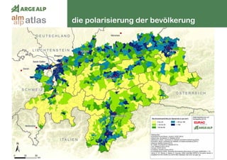 18
die polarisierung der bevölkerungatlasalm
alp
 