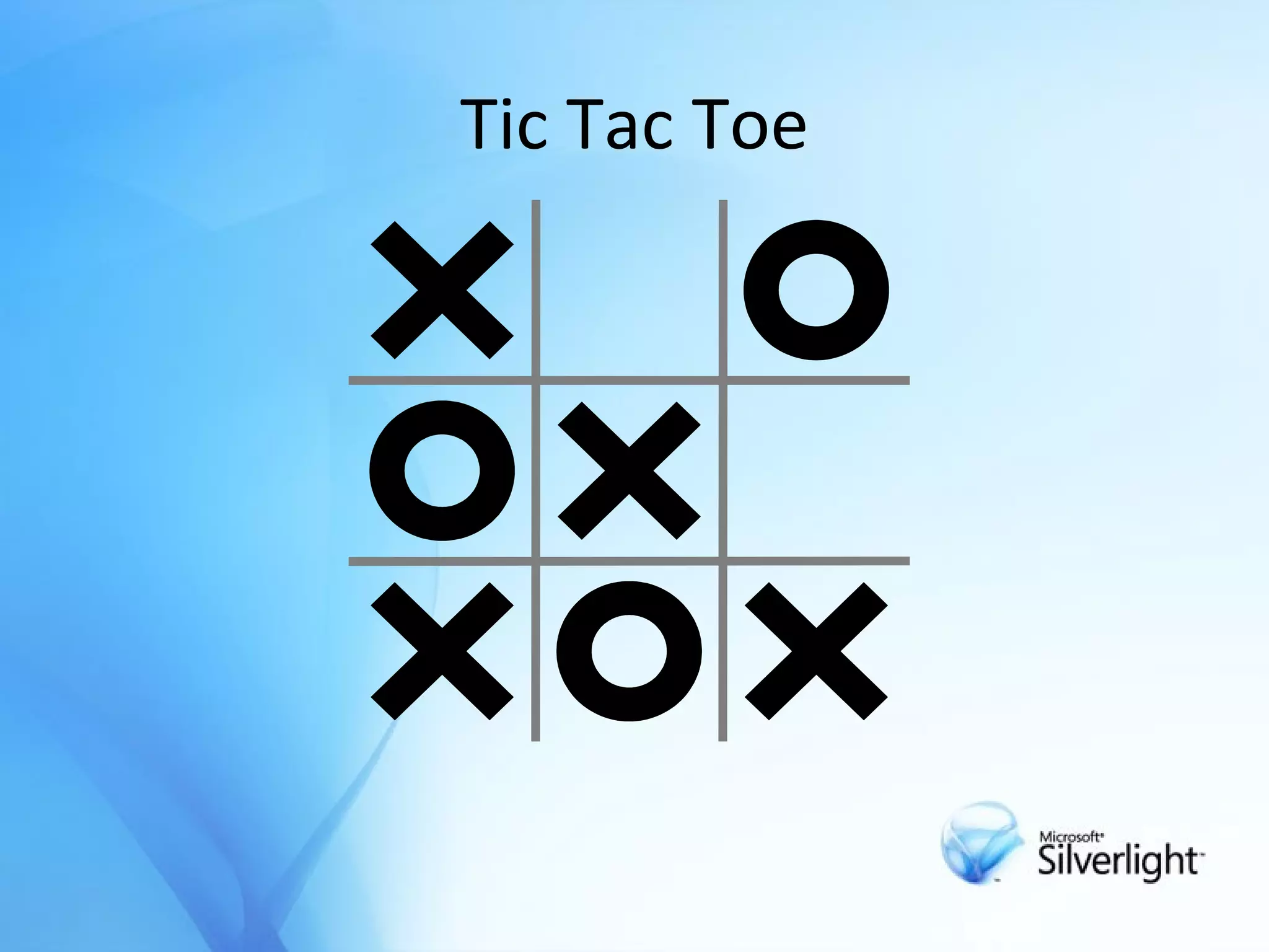 Tic Tac Toe 