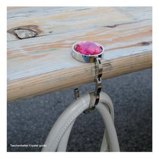 Taschenhalter Crystal (pink)
 