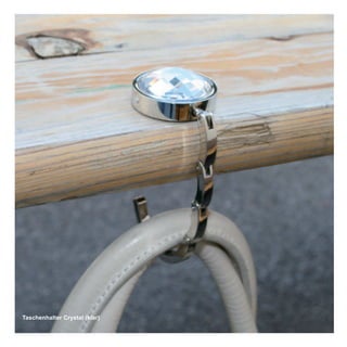 Taschenhalter Crystal (klar)
 