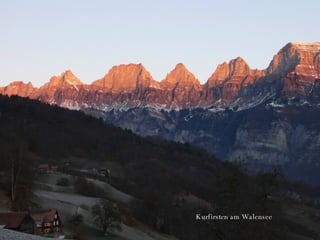 Kurfirsten am Walensee 