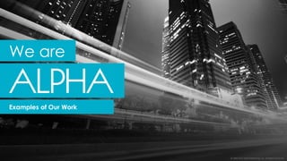 ALPHA Creative Case Studies | PDF
