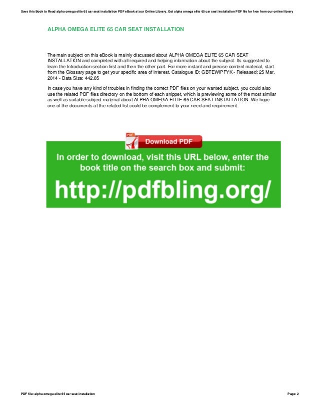 alpha omega elite 65