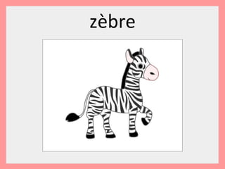 zèbre