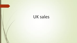 UK sales
 