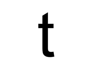 Script T Lowercase Alphabet: lower case | PPTX