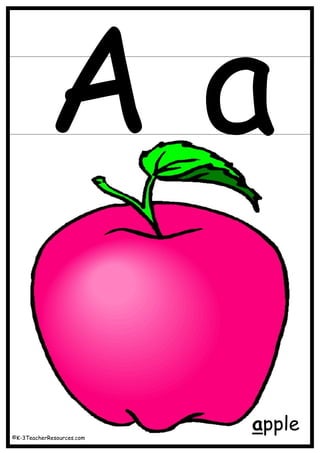 Aa

 apple
 