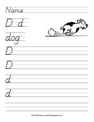 Alphabet writing | PDF