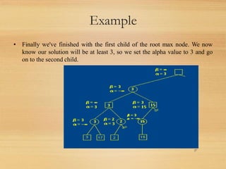 Alpha beta pruning in ai | PPTX