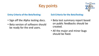 Alpha & Beta Testing | PDF