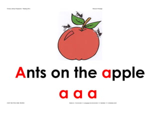 Alphabetchant ants on apple (2)