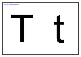 Alphabet flash cards | PDF