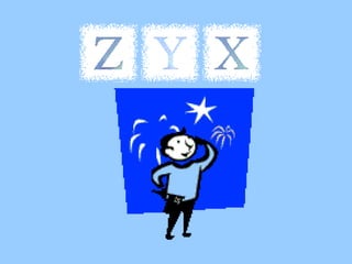 Alphabet forwards and backwards