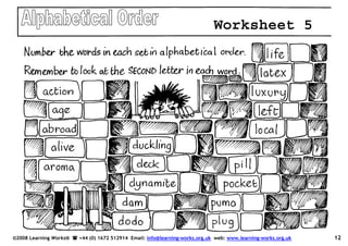 Alphabetical Order Book
