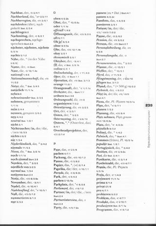 Alphabetische wörterliste