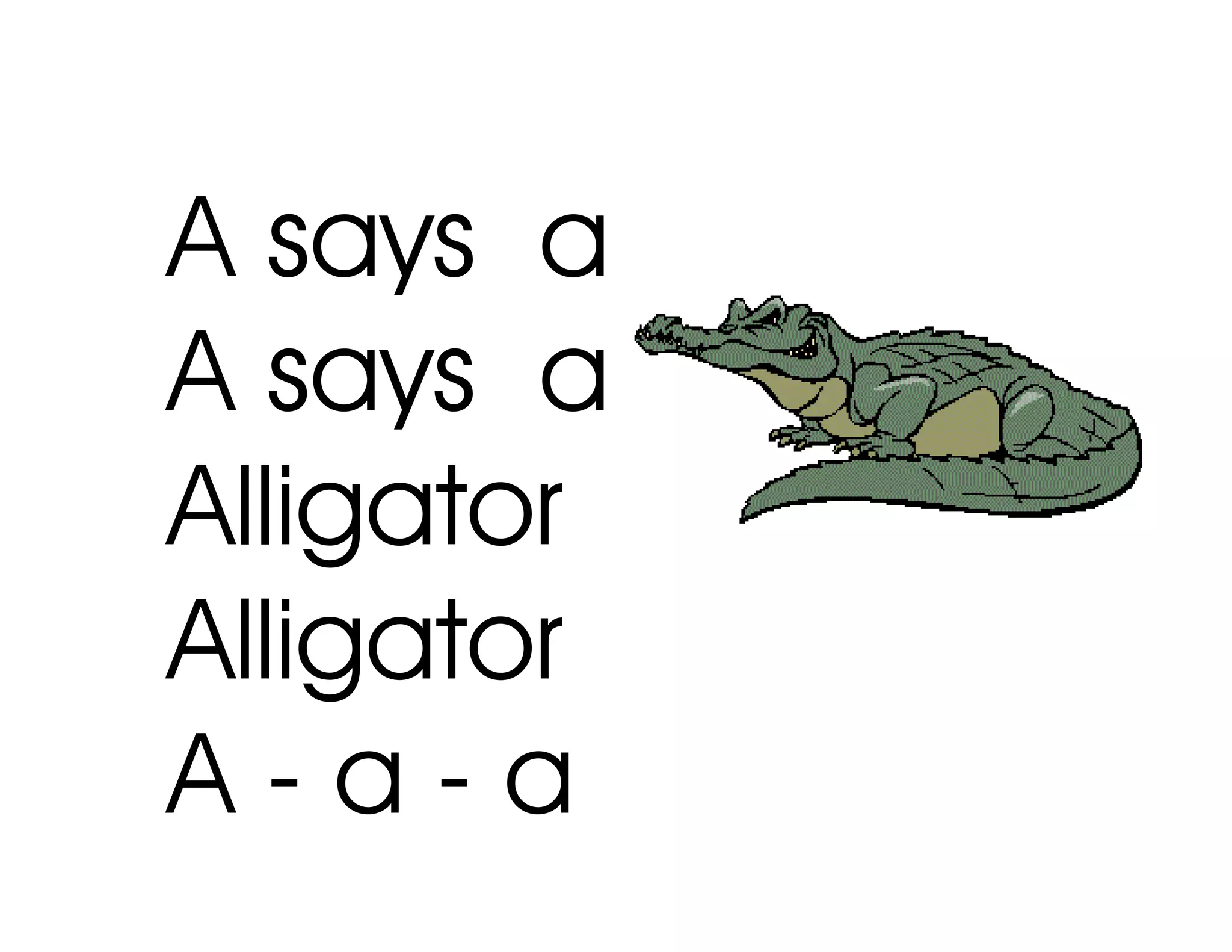 Alphabet Jive PPT