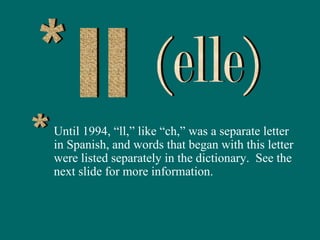 Spanish Alphabet | PPT