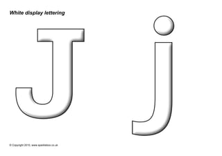 Alphabet putih | PPT