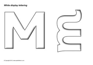 Alphabet putih | PPT