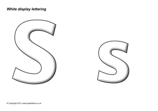 Alphabet putih | PPT