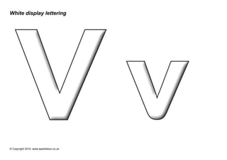 Alphabet putih | PPT