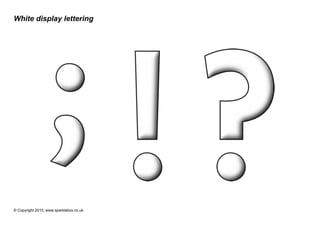 Alphabet putih | PPT