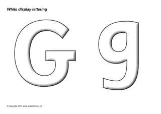 Alphabet putih | PPT