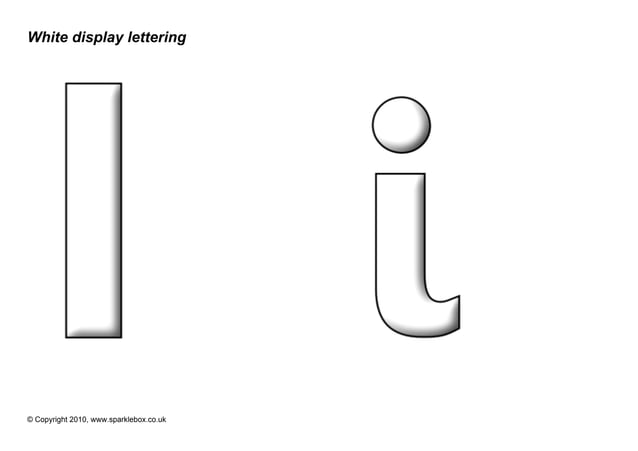 Alphabet putih | PPT