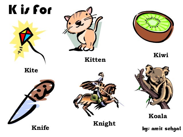 alphabet representation k