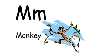 Mm
Monkey
 