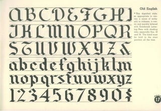 Alphabets and lettering | PDF