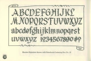 Alphabets and lettering | PDF
