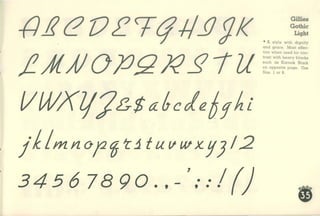 Alphabets and lettering | PDF