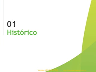 Urbanização planejada
e uma proposta exclusiva
01
Histórico
Vendas: (21) 3149-7000 http://imoveismaisrio.com.br
 