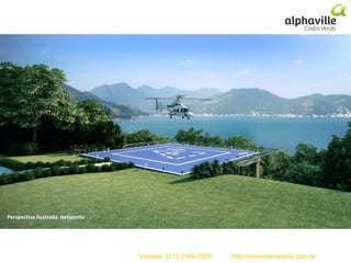 Perspectiva ilustrada do Heliponto
Perspectiva ilustrada Heliponto
Vendas: (21) 3149-7000 http://imoveismaisrio.com.br
 