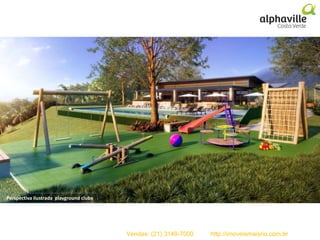 Perspectiva ilustrada do Playground
Perspectiva ilustrada playground clube
Vendas: (21) 3149-7000 http://imoveismaisrio.com.br
 